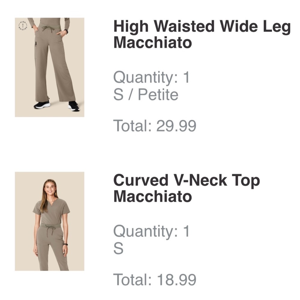 Elegant Wide Leg Pants - Macchiato